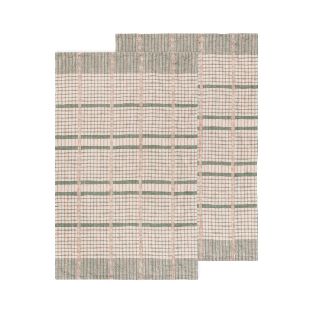 Willow Finley Check Dishtowels Set of 2