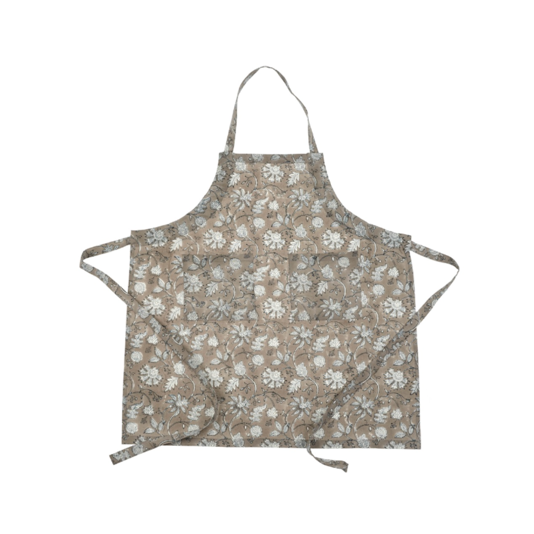 Tierra Block Print Apron