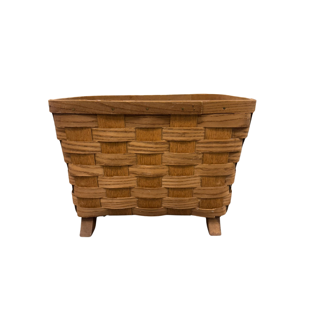 Found Basketville Footed Basket