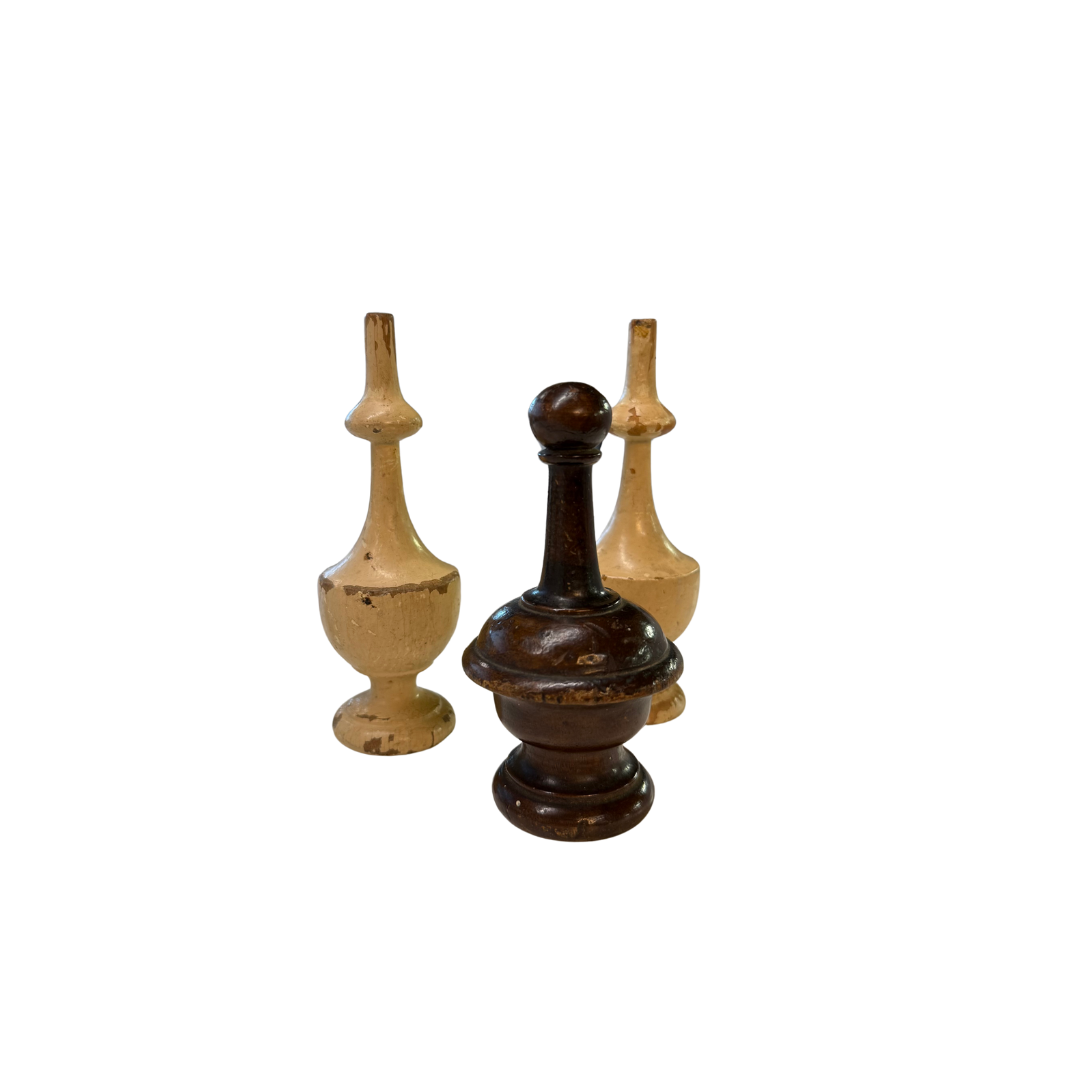 Found Petite Finials - Set of 3