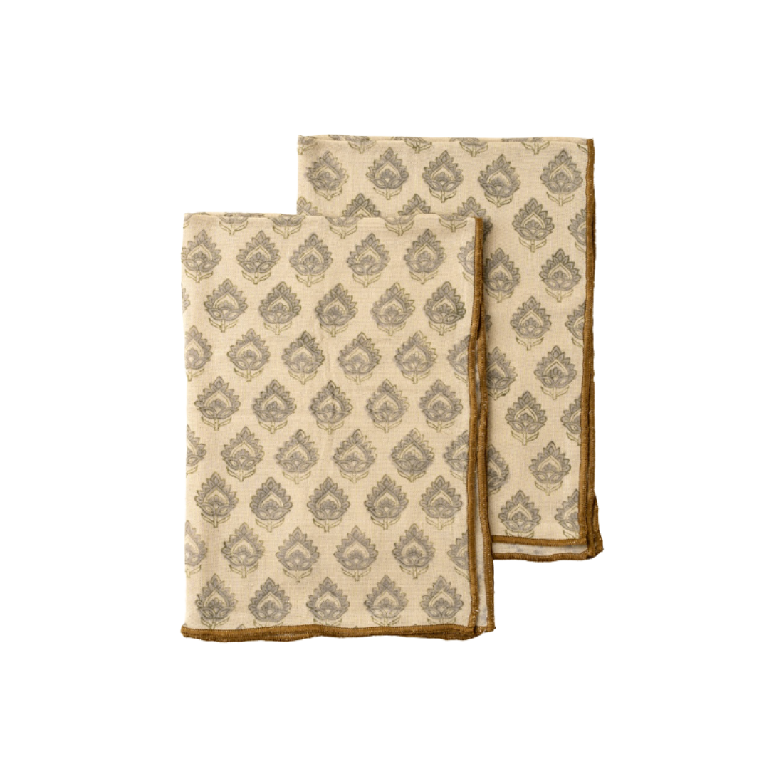 Ritika Block Print Tea Towels