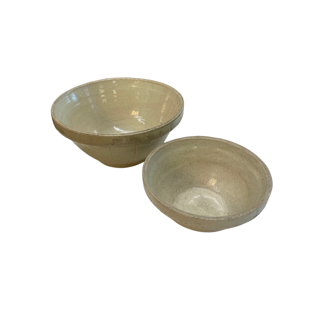 Found Sand Mixing Bowl