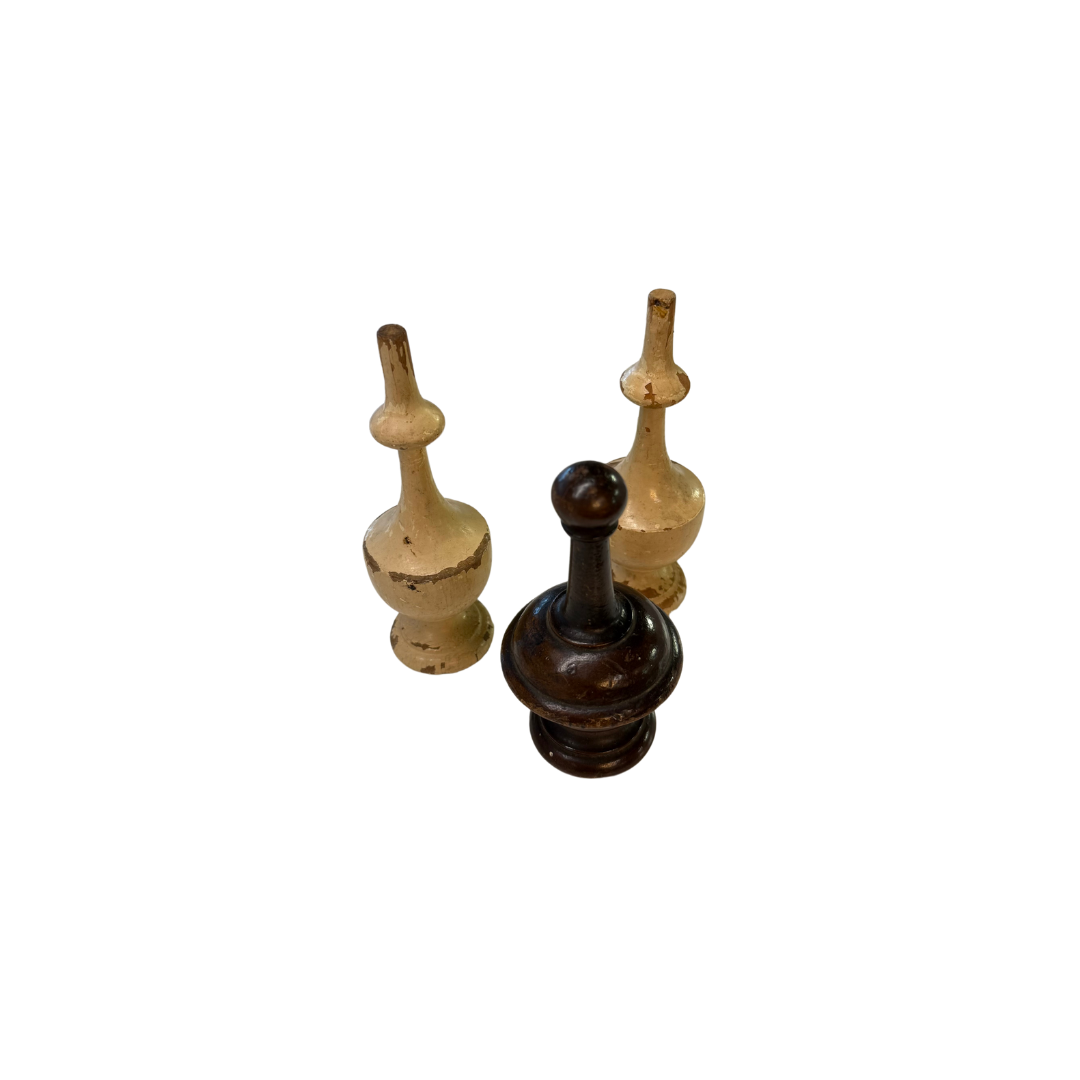 Found Petite Finials - Set of 3