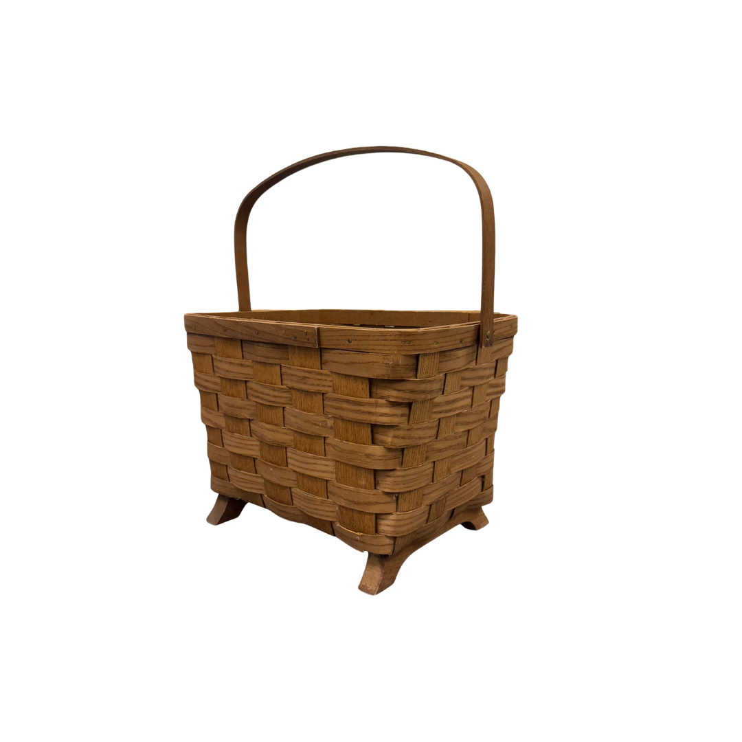 Found Basketville Footed Basket