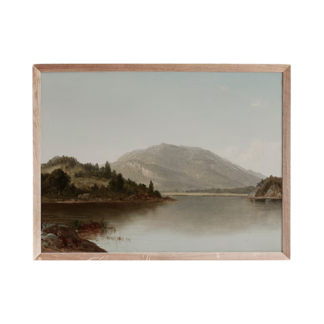 Muted Lake Print