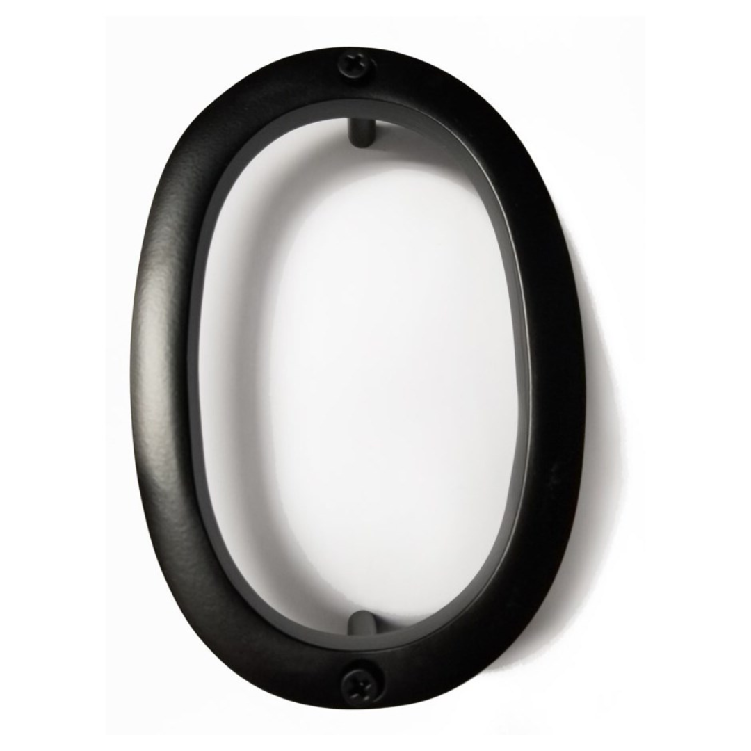 Modern Black House Numbers