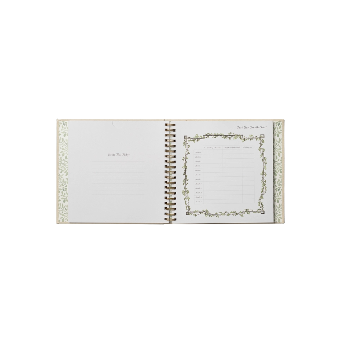 As You Grow: A Modern Memory Book For Baby