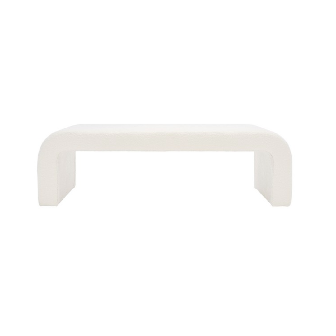 Caralynn Boucle Bench