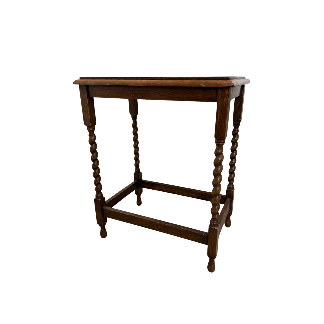 Found Barley Twist Side Table