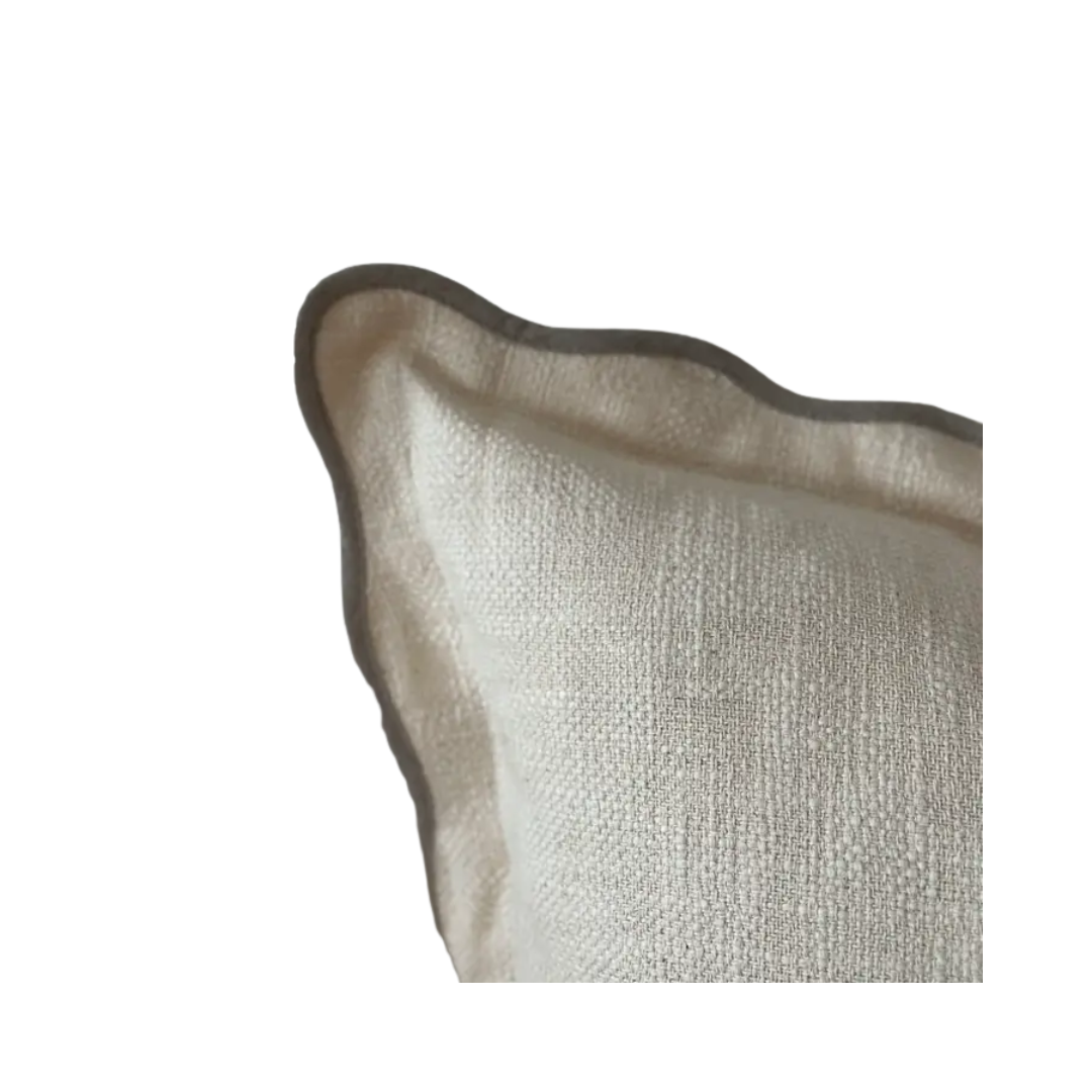 Chloe Square Scalloped Edge Pillow