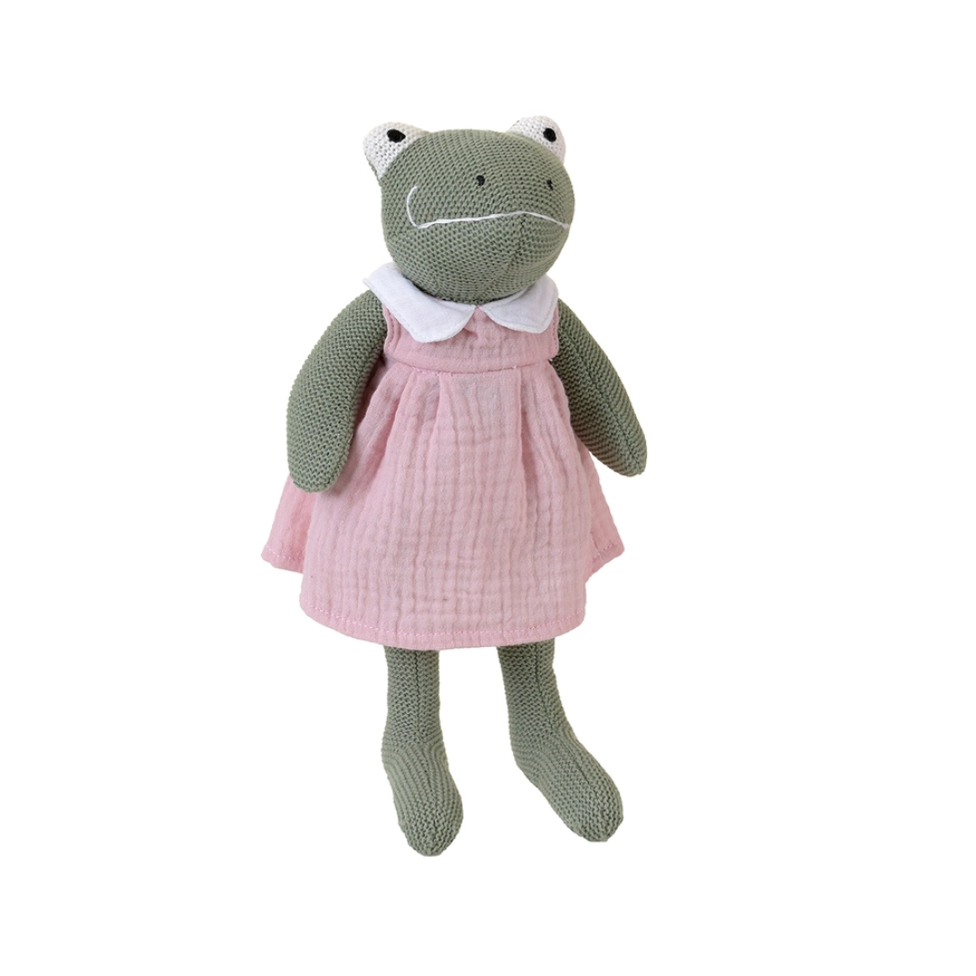 Froggie Rattle Plush