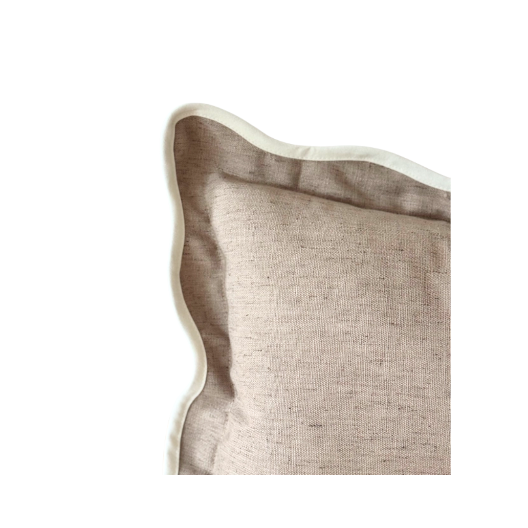 Chloe Lumbar Scalloped Edge Pillow