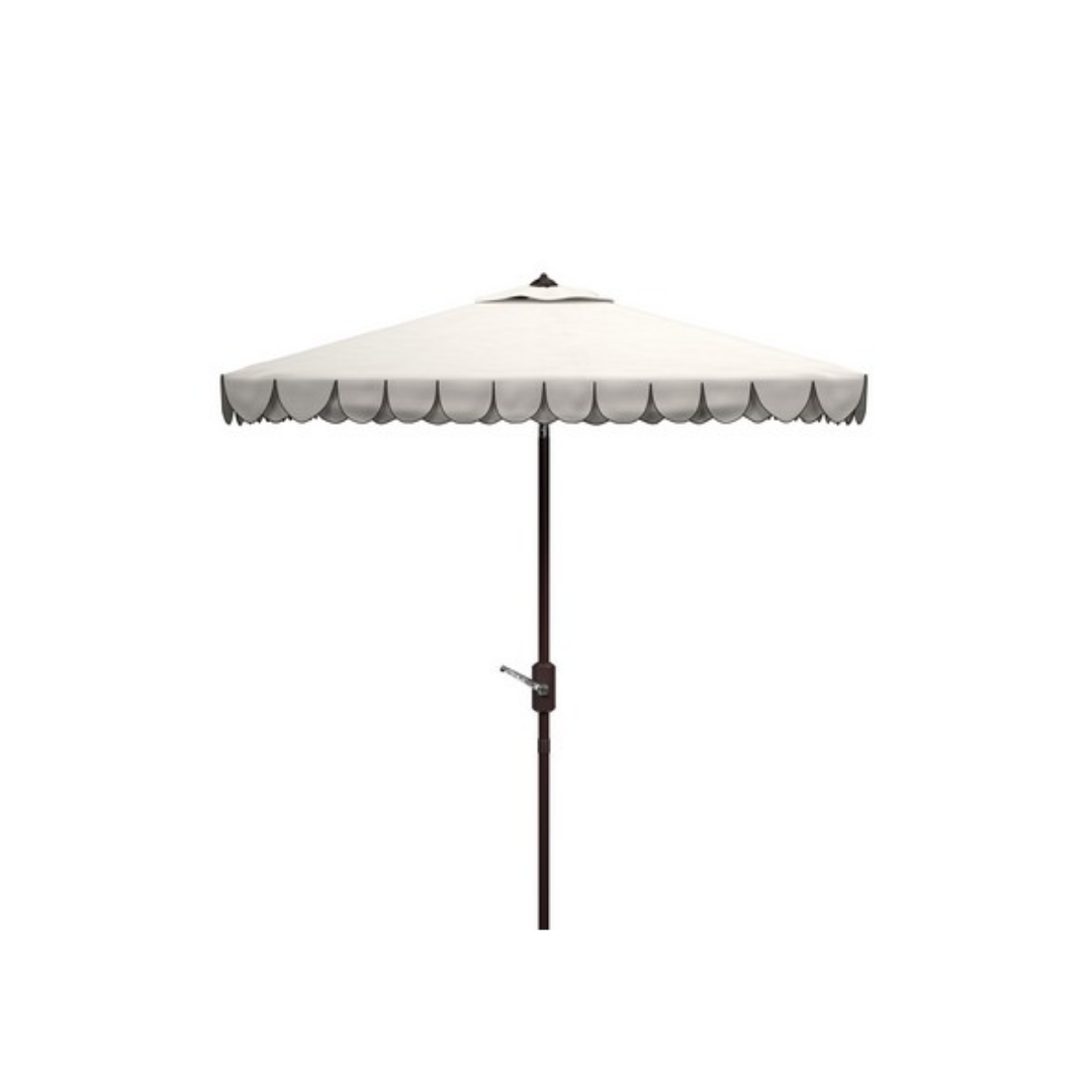 Elegant Valance Outdoor Umbrella - 7.5 FT