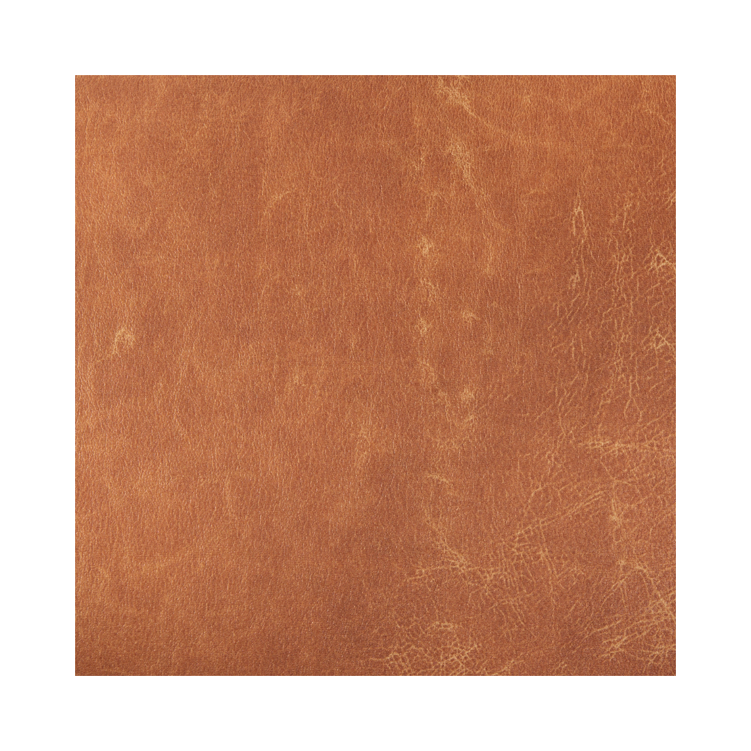 Ashton Accent Chair in Brown Faux Leather