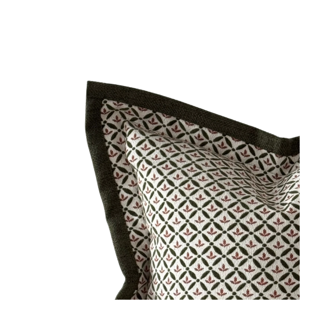 Fleur Olive Pillow