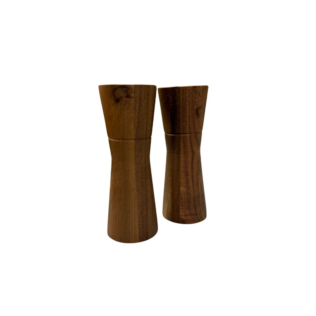 Aciaca Wood Salt/Pepper Shakers