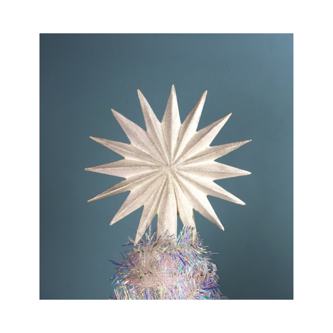 White Star Tree Topper