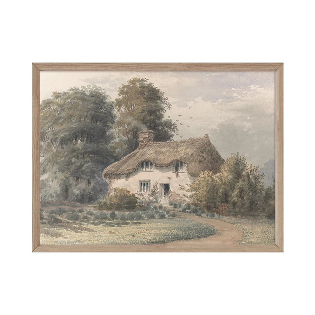 Thatched Roof Print