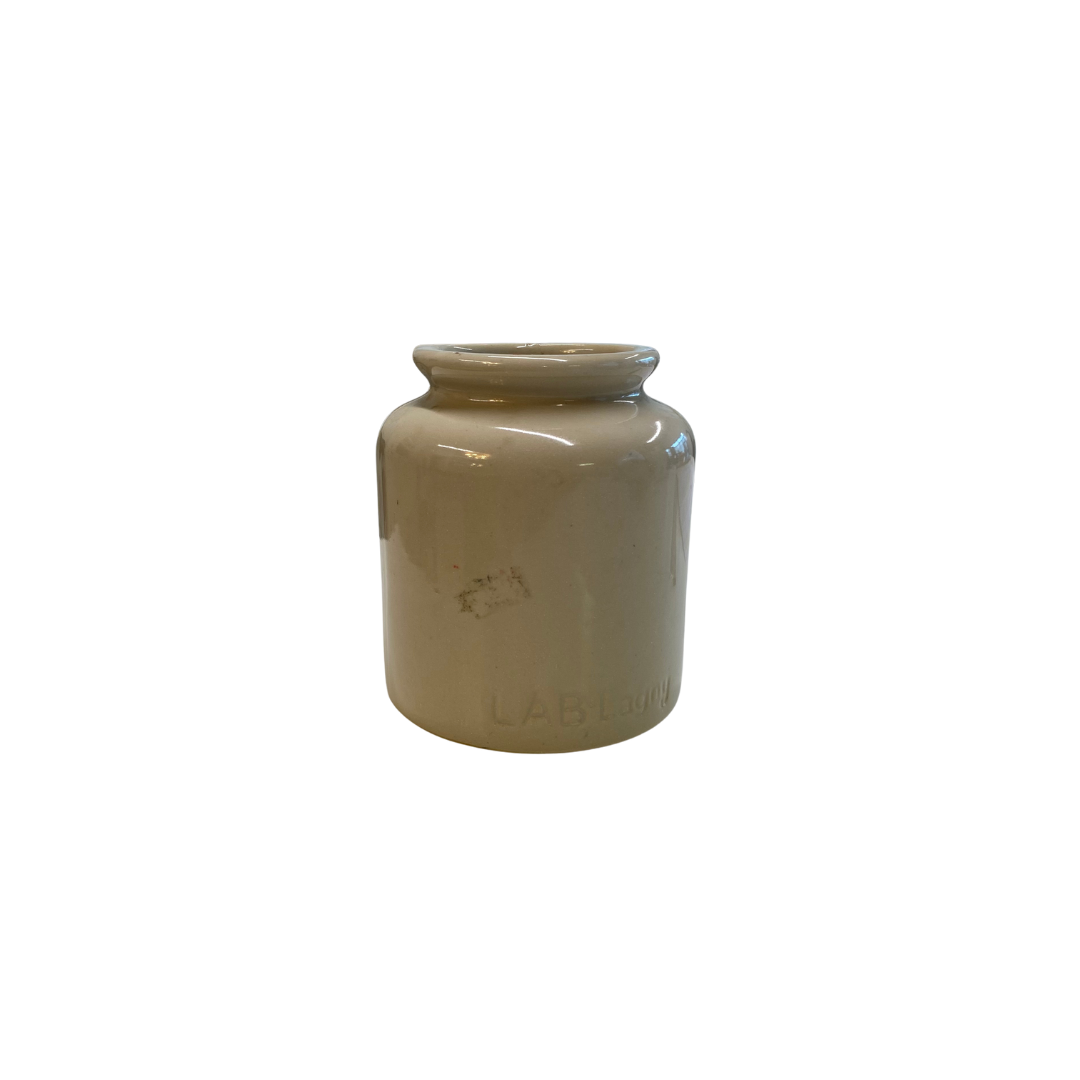 Found Small Beige Pot