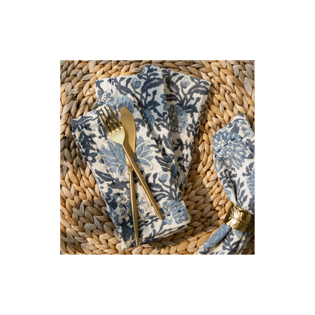 Briar Double Weave Napkins - Set of 4