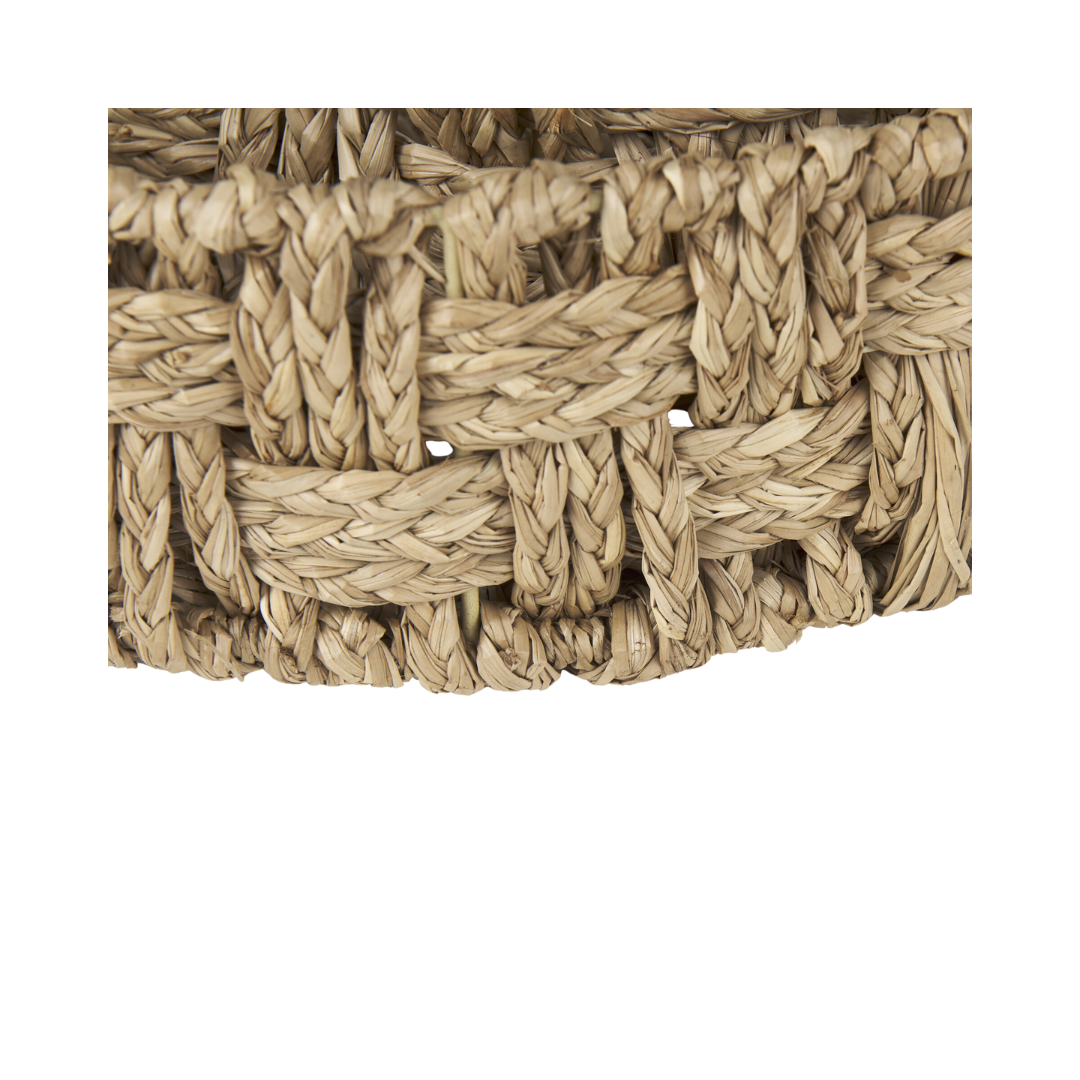 Haini Seagrass Basketweave Trays - Set of 2