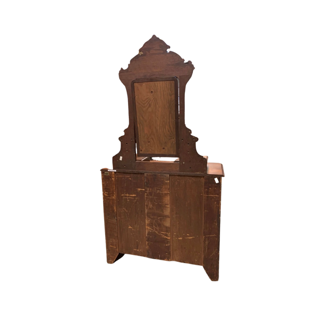 Found Victorian Dresser with Swivel Mirror