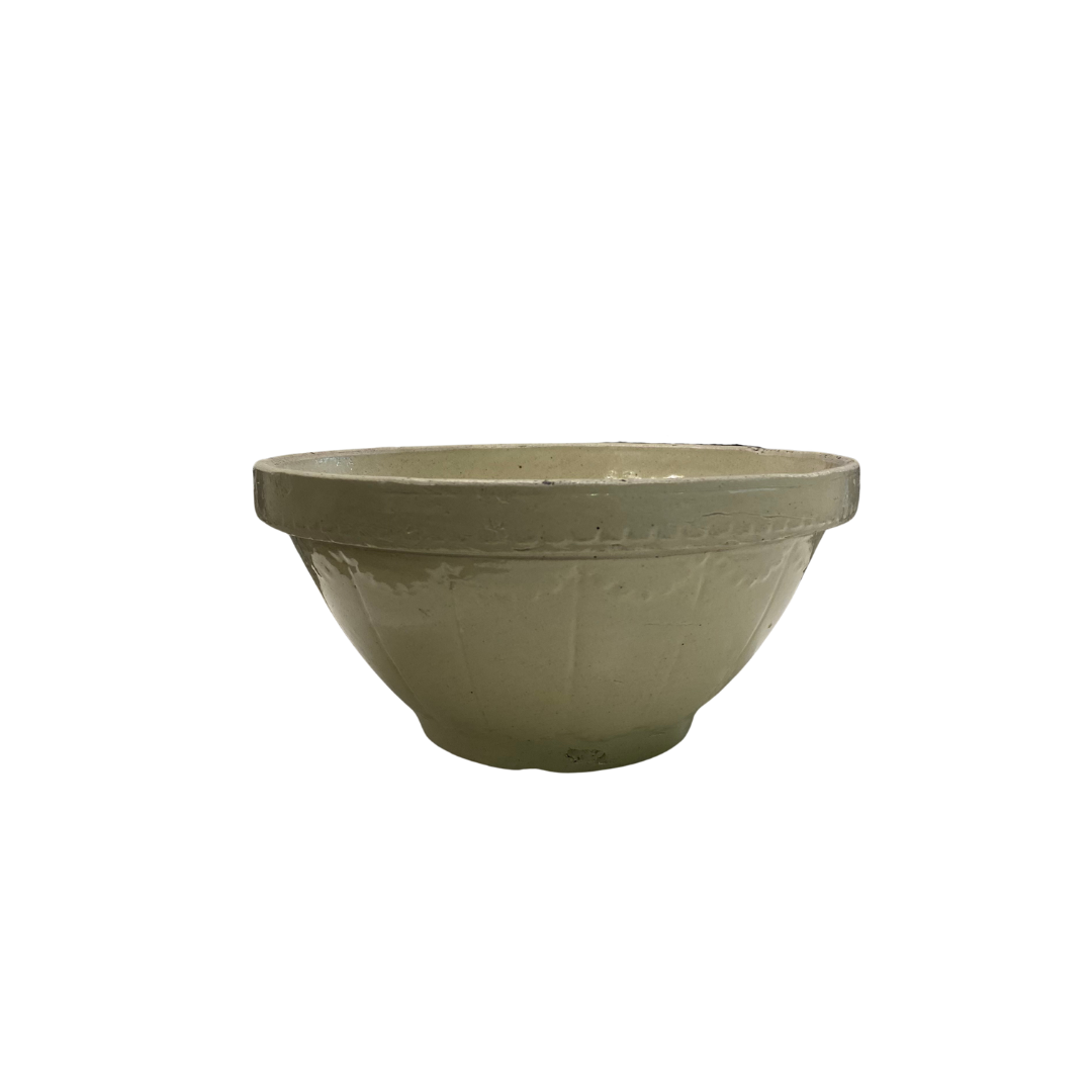 Found Beige Mixing Bowl