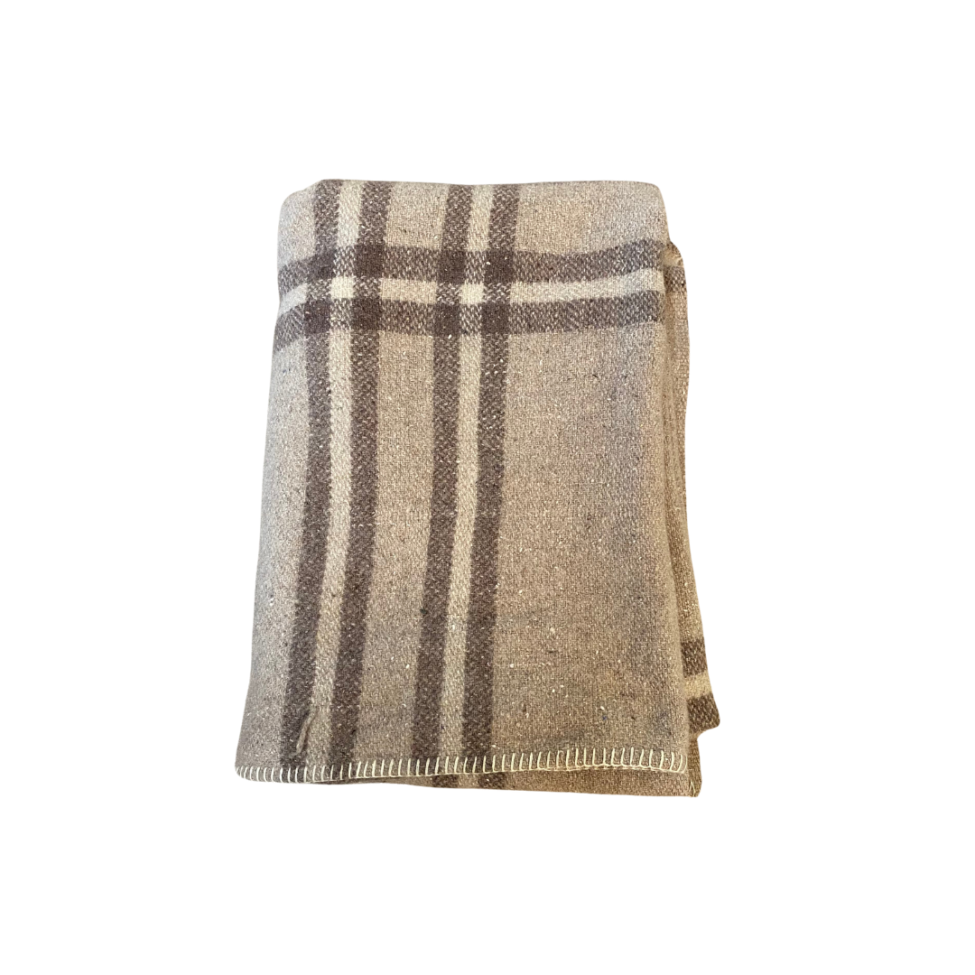Found Wool Throw