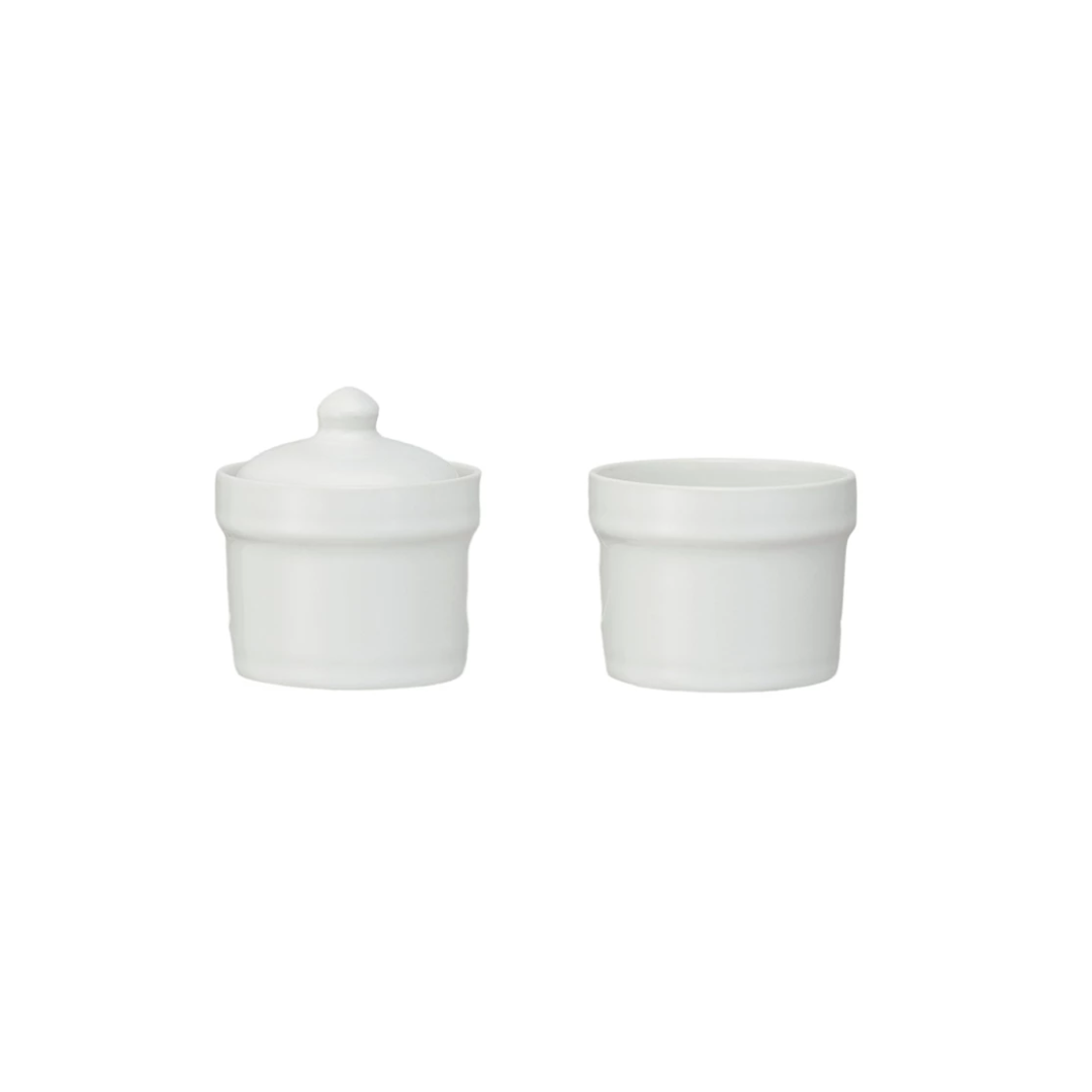 White Pinch Pot