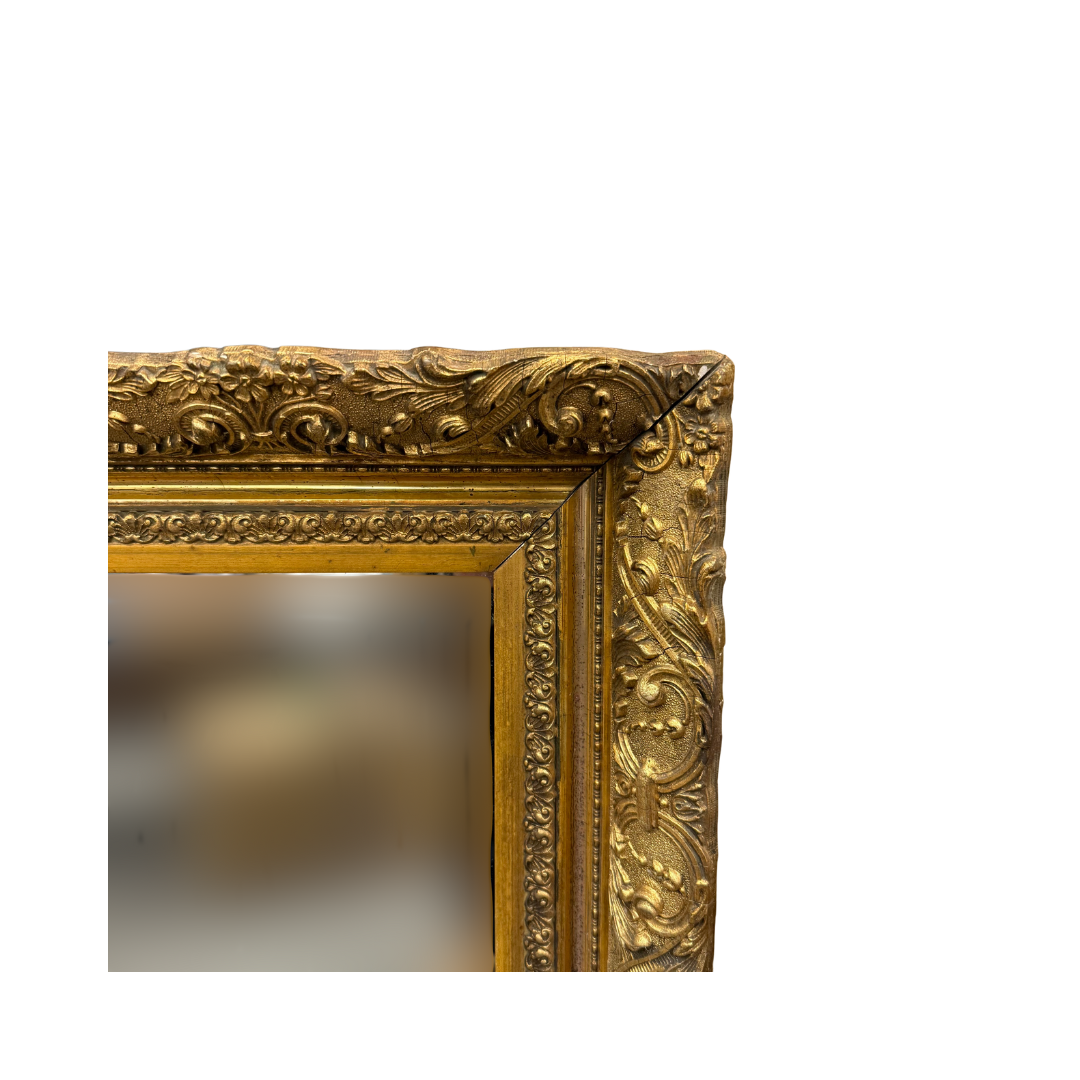 Found Gold Gilded Frame Mirror