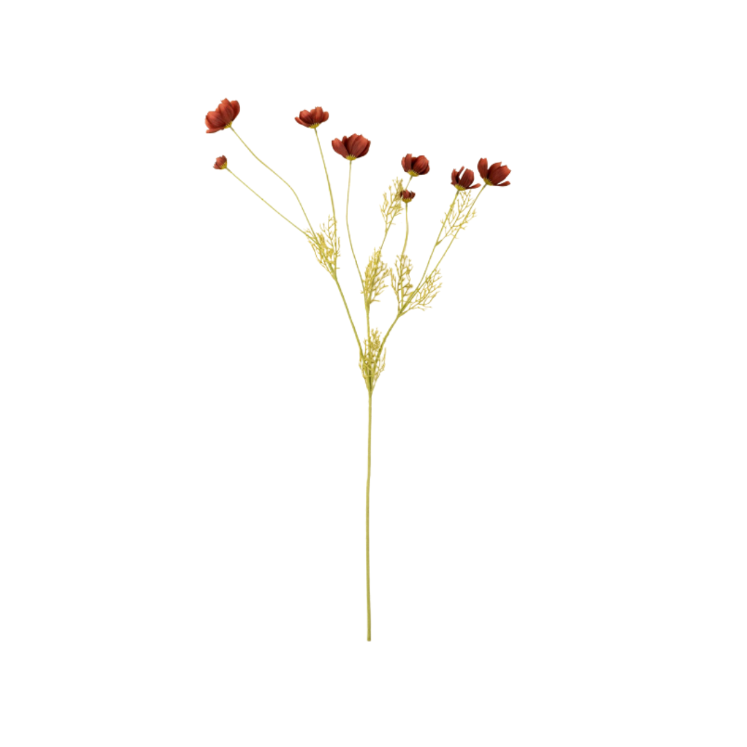 Rust Red Calliopsis Faux Stem