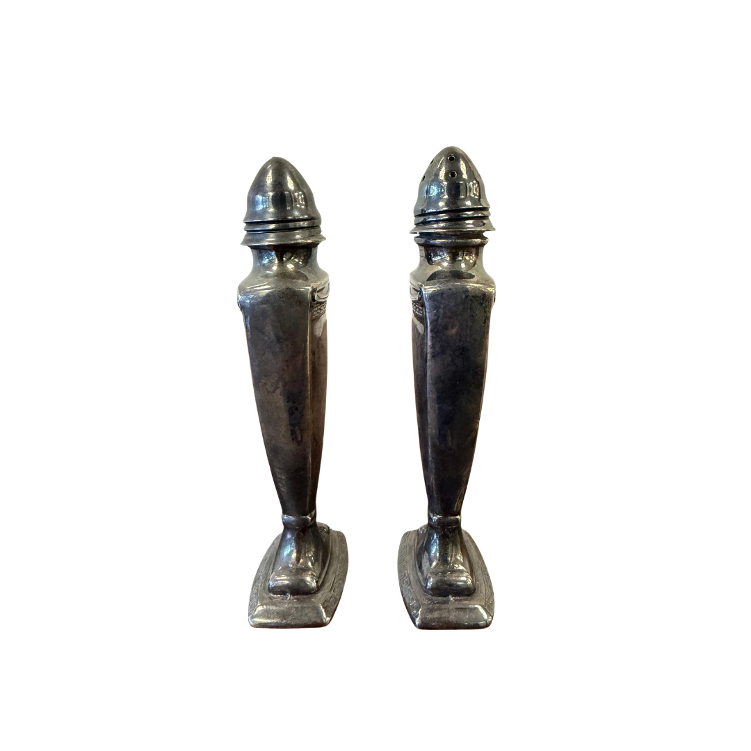 Found Silver-Plated Salt & Pepper Set