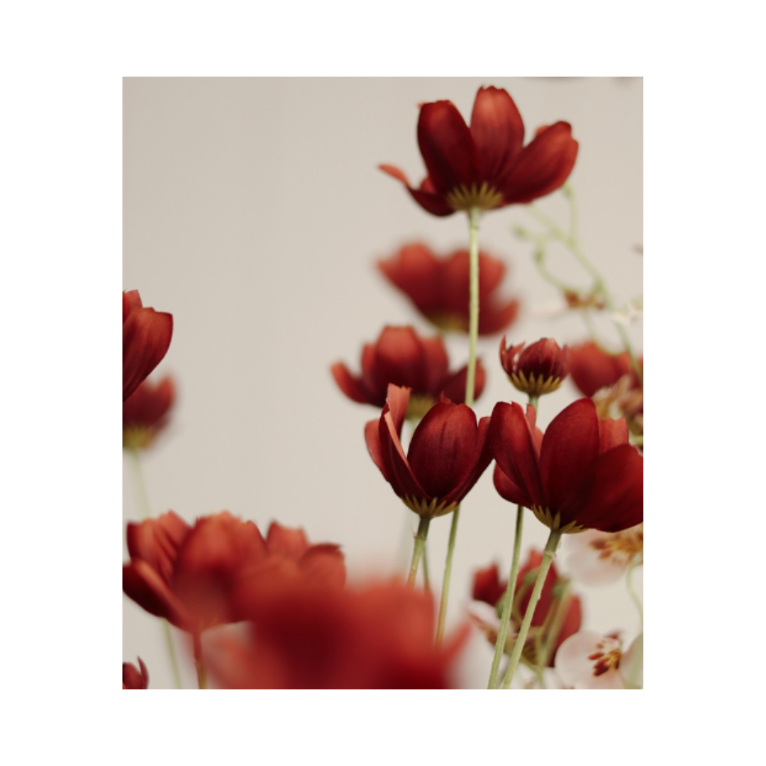 Rust Red Calliopsis Faux Stem