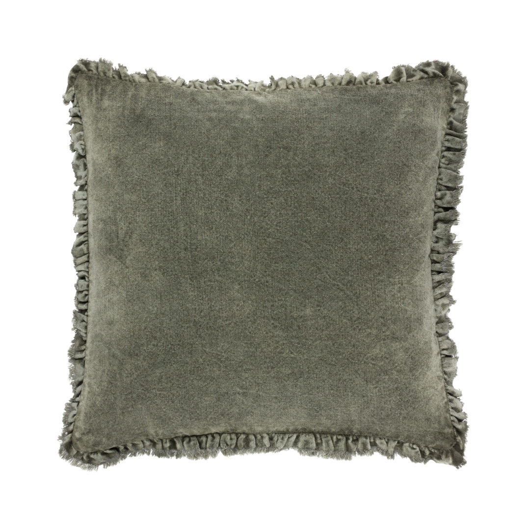 Bertie Moss Velvet Pillow
