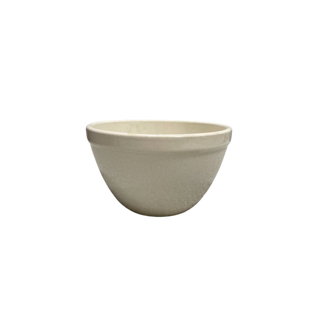 Found White Mixing Bowl- Small