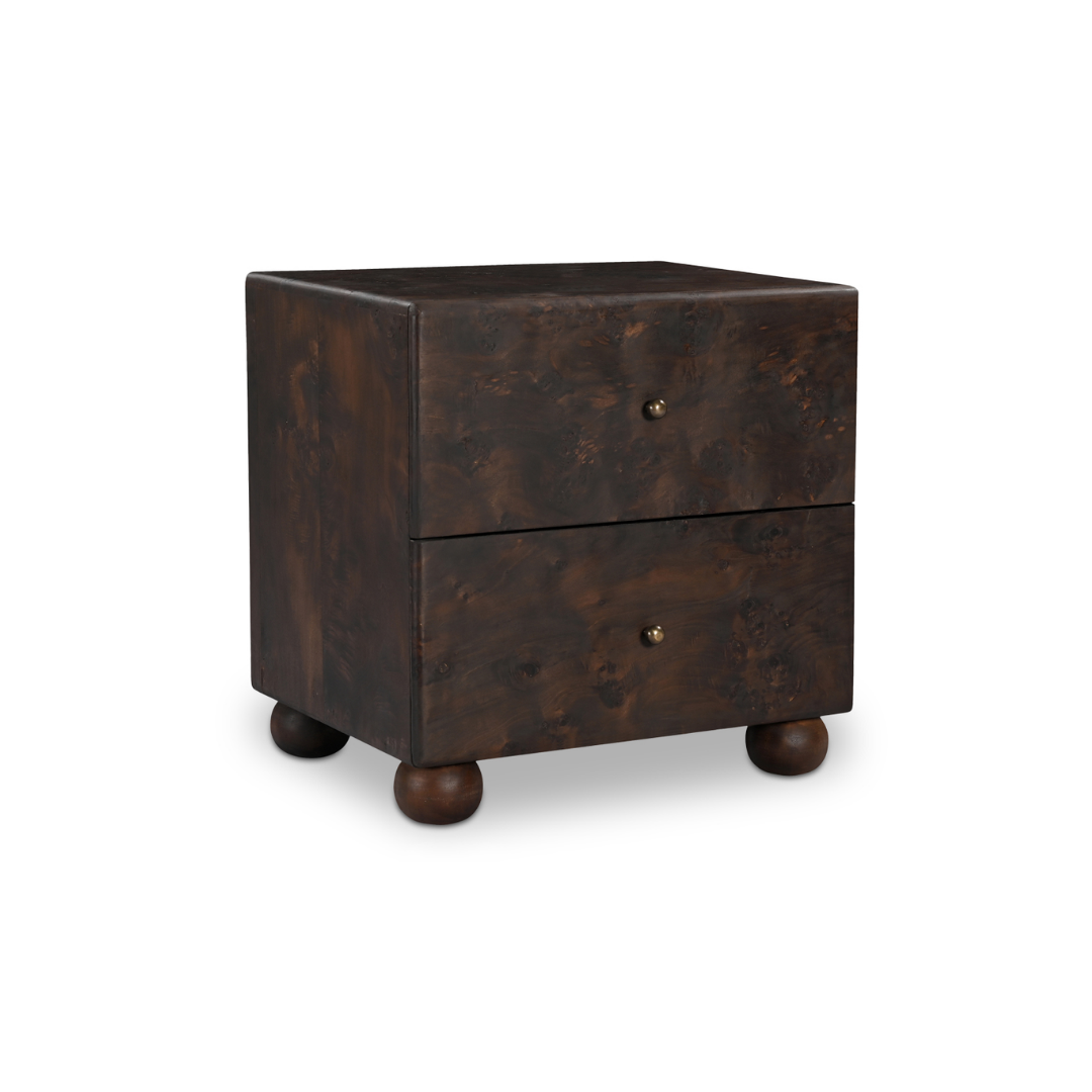 York 2 Drawer Nightstand