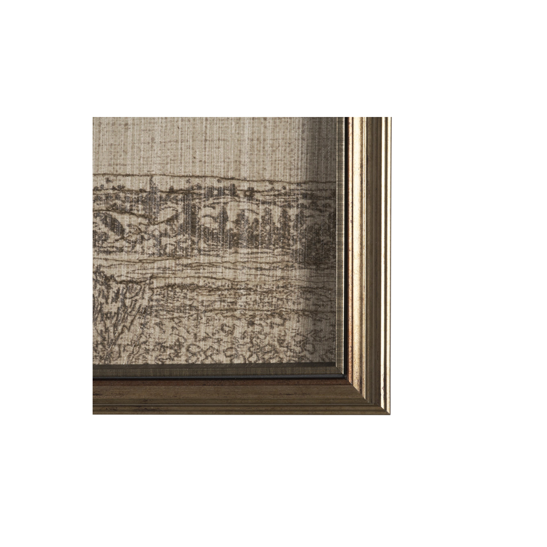 Oak Tree Landscape Art Print