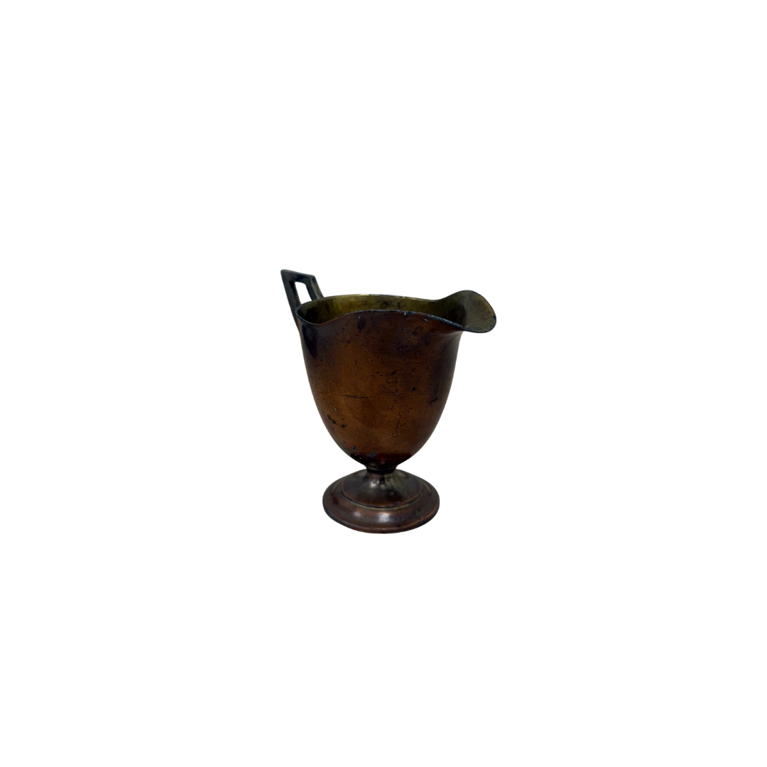 Found Mini Copper Pitcher