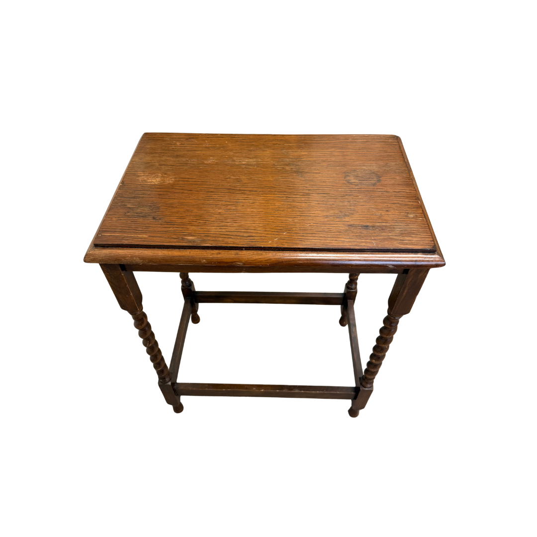 Found Barley Twist Side Table