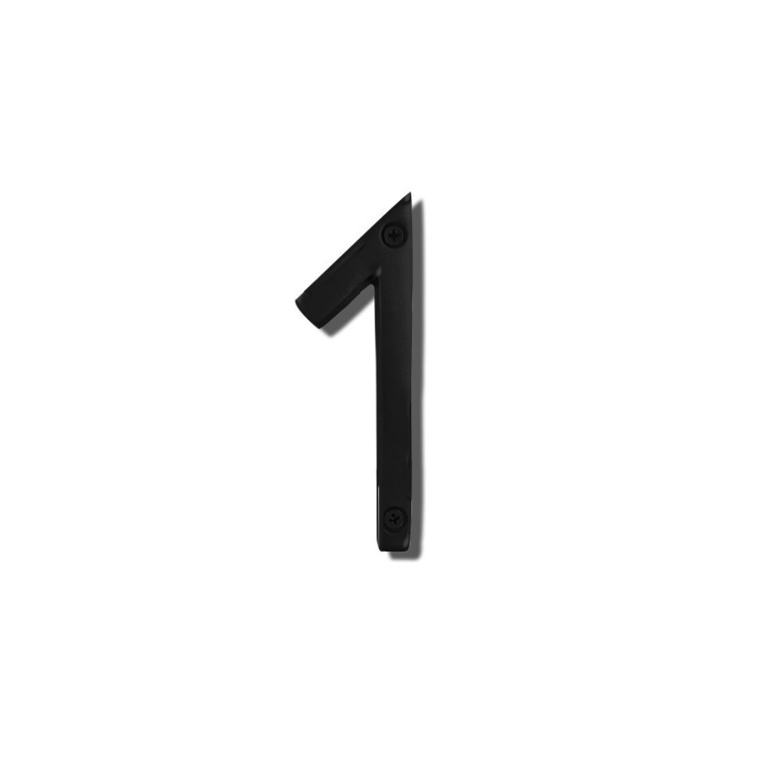 Modern Black House Numbers