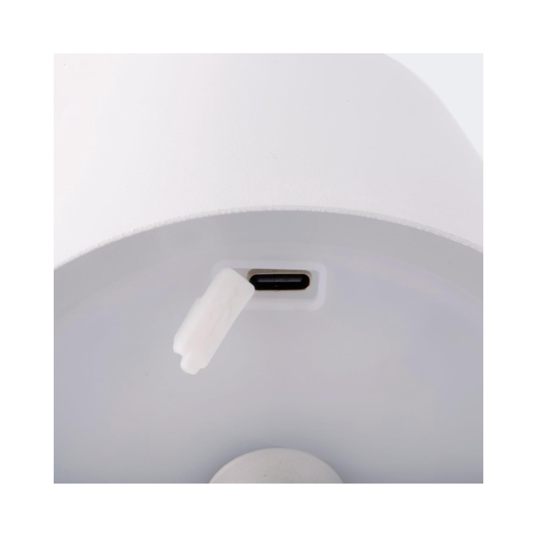 White Rechargeable Lamp