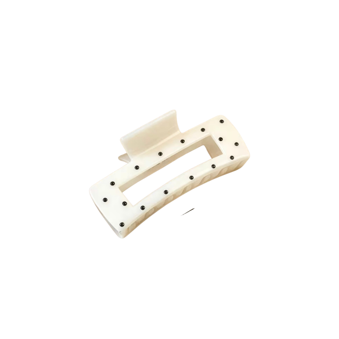 Polka Dot Claw Clip