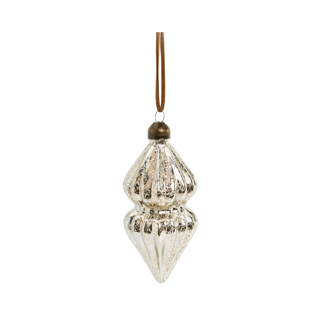 Glass Finial Ornament