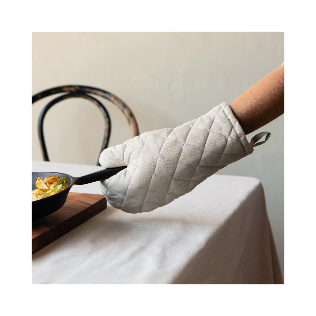 Dove Gray Stonewash Oven Mitt