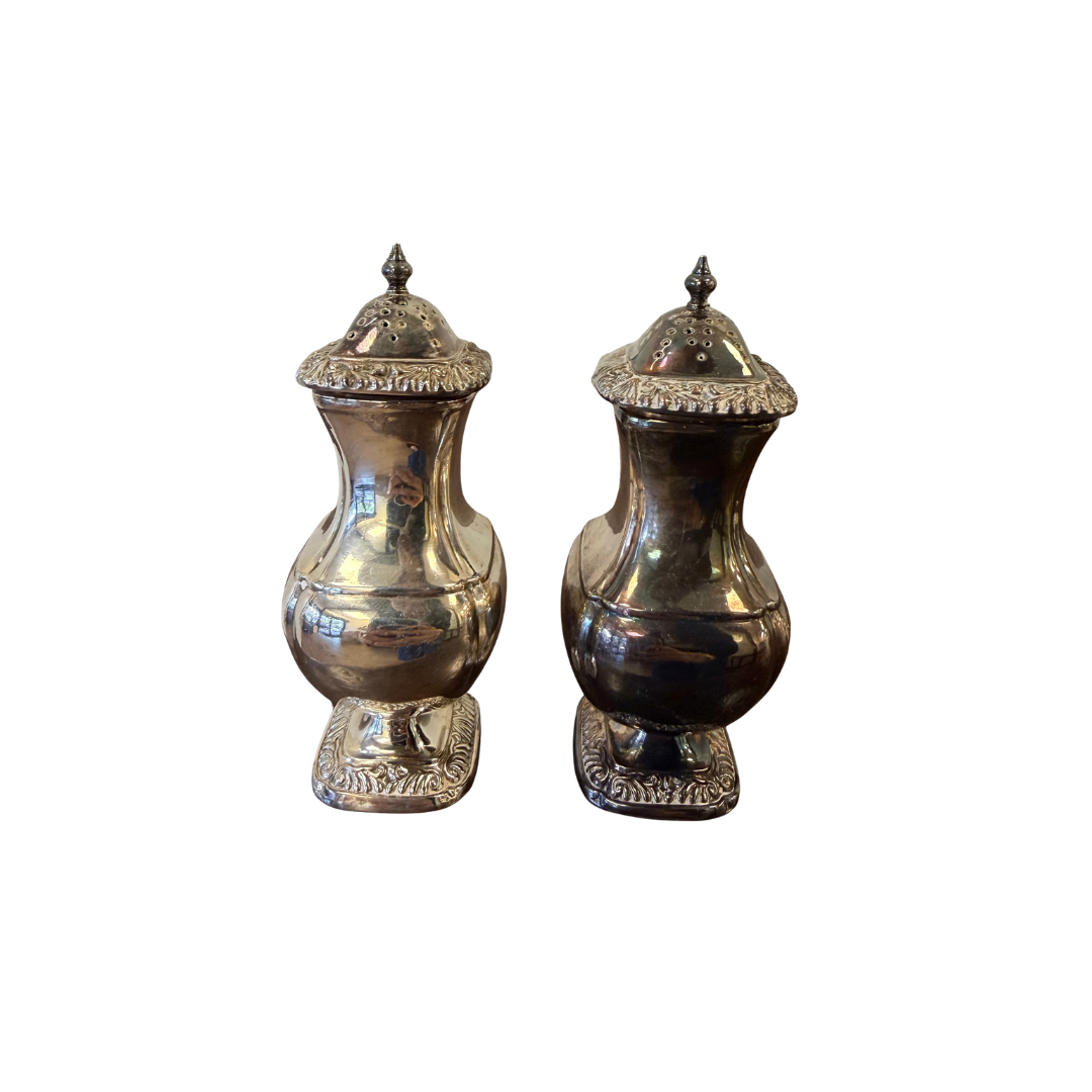 Found Silver-Plated Salt & Pepper Set
