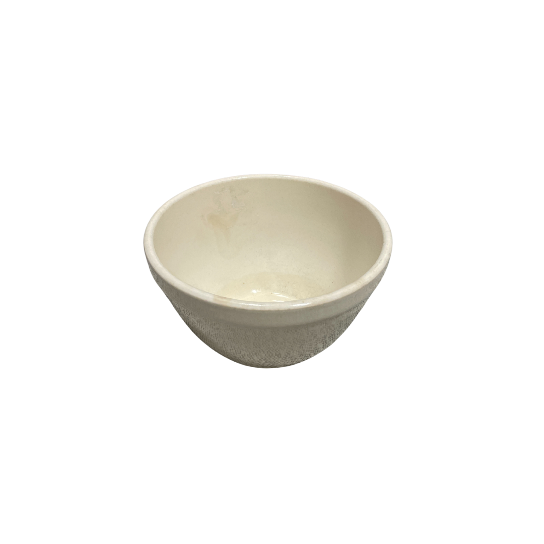 Found White Mixing Bowl- Small