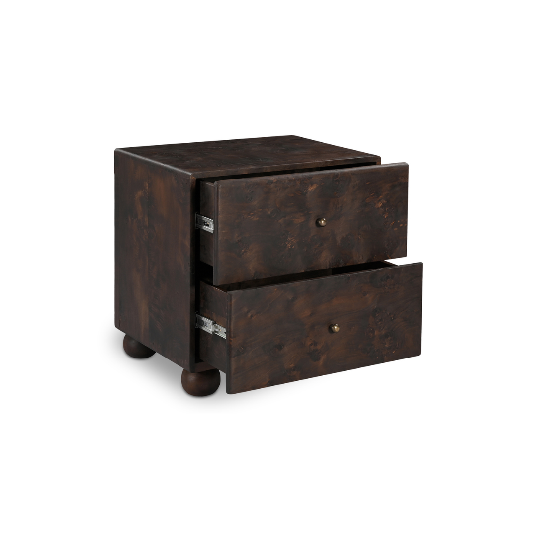 York 2 Drawer Nightstand