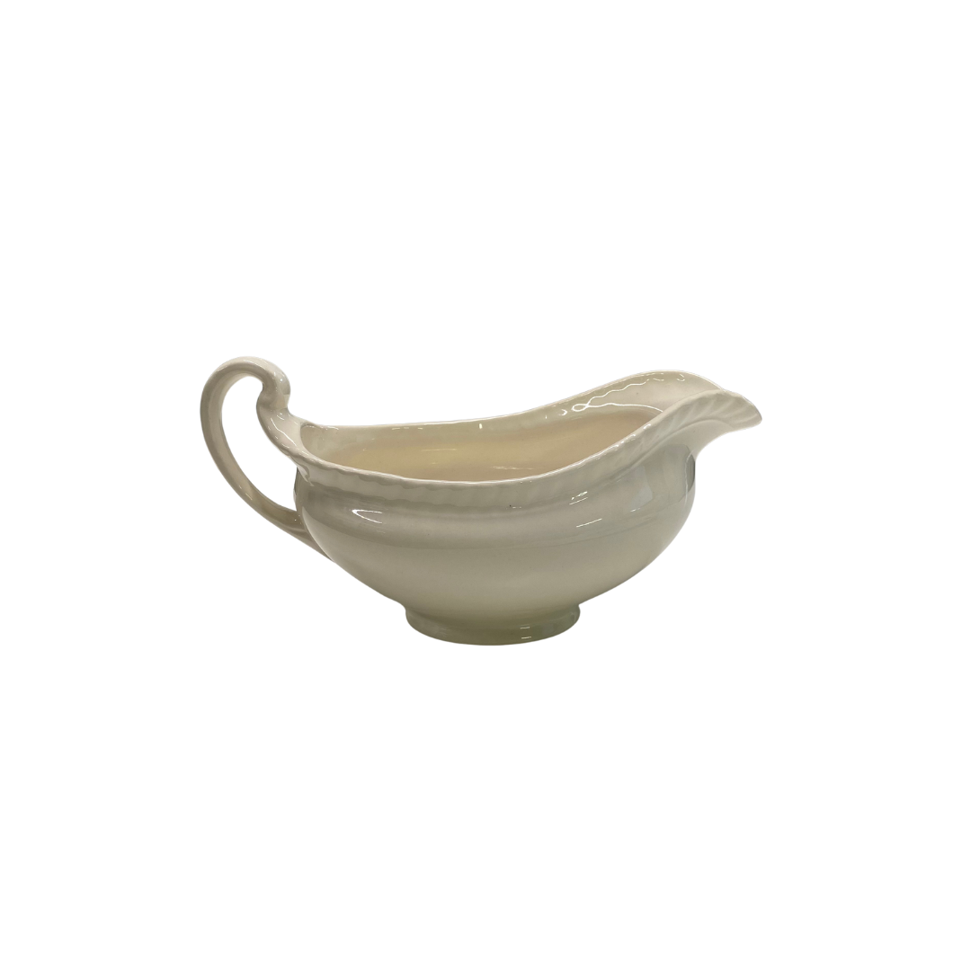 Found Ivory Gravy Boat