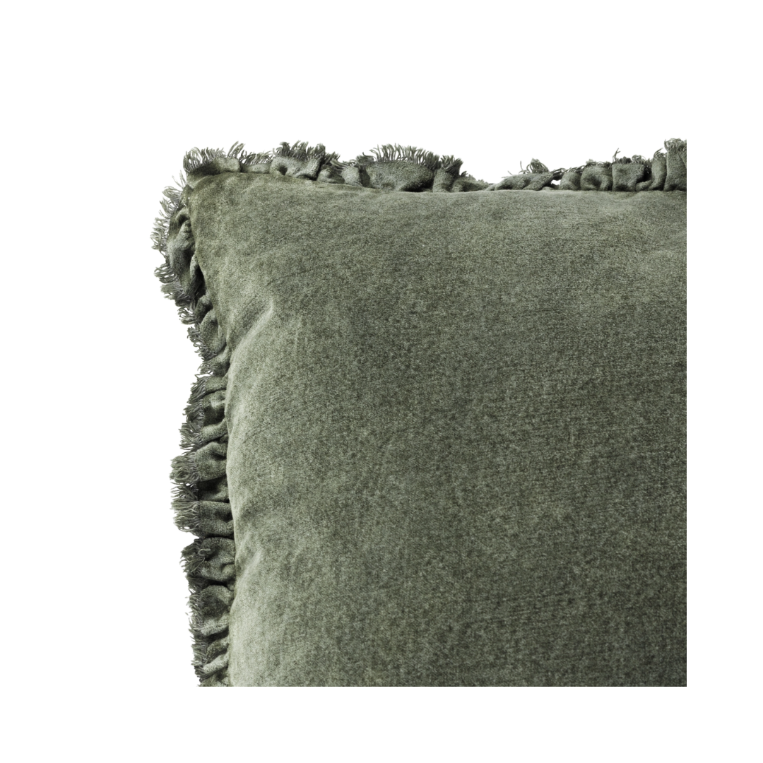 Bertie Moss Velvet Pillow