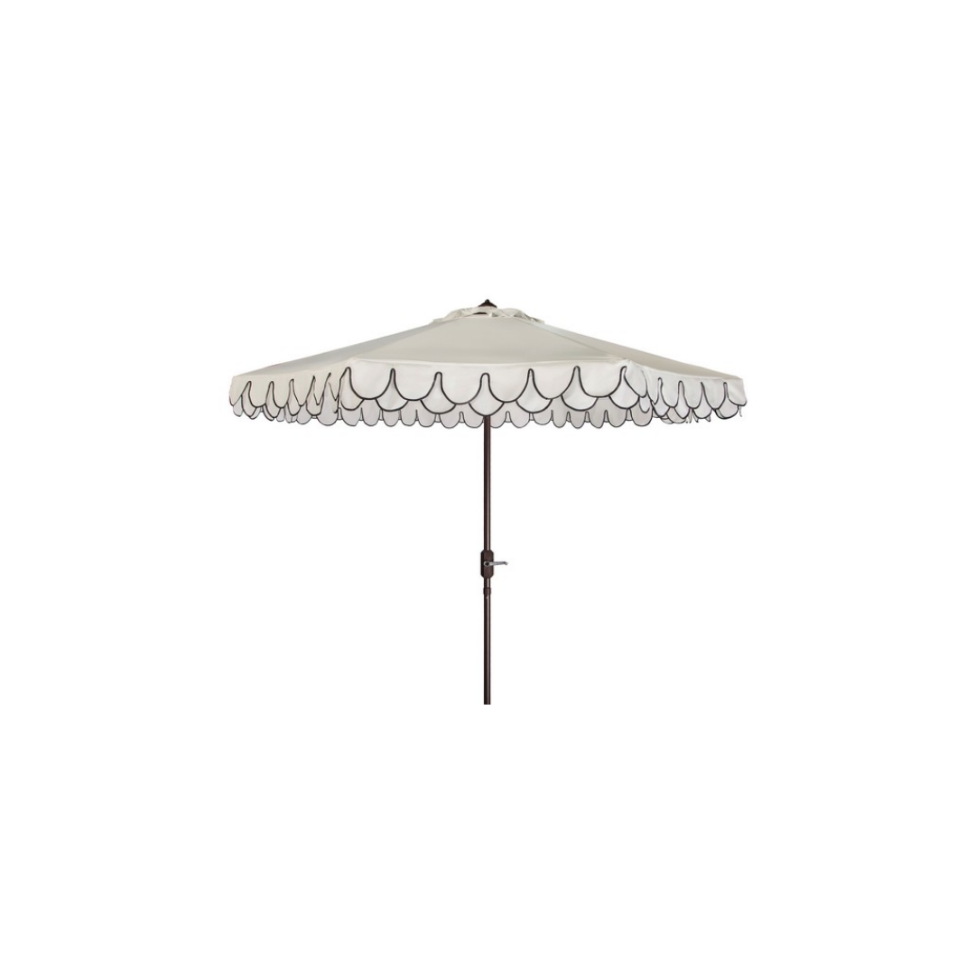 Elegant Valance Outdoor Umbrella - 11 FT